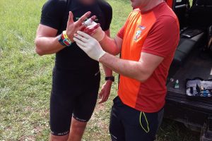 jedno z mnohých drobných zranení