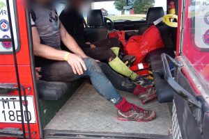 transport pre vyčerpanie / dehydratáciu