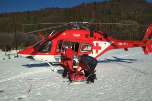 Práca v súčinnosti s leteckou záchrannou službou