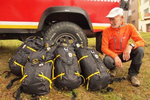 Nové záchranárske batohy Grivel Zen 35. Finančne podporil Žilinský samosprávny kraj.