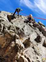 Postup po lane smerom nahor