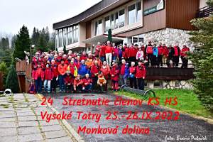 24. celoslovenské stretnutie seniorov Horskej služby vo Vysokých Tatrách