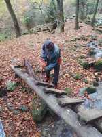 Demontáž starých mostíkov