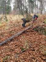 Transport dielov na miesto osadenia