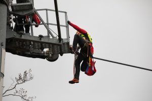 Cvičná evakuácia Lanovky, Valčianska dolina