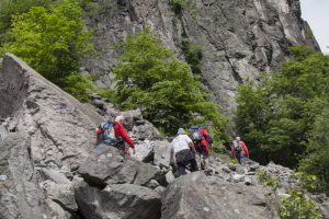Exkurzia na lezecké skaly Hrádok - Kamenec pod Vtáčnikom