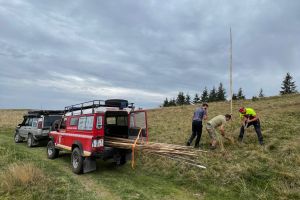 Tyčovanie hlavného hrebeňa Veľkej Fatry, 30.9.2023