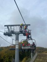 Nácvik evakuácie lanovky, Snowland Valčianska dolina, 21.10.2023