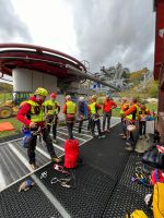 Nácvik evakuácie lanovky, Snowland Valčianska dolina, 21.10.2023