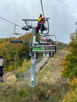 Nácvik evakuácie lanovky, Snowland Valčianska dolina, 21.10.2023