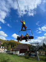 Nácvik evakuácie lanovky, Snowland Valčianska dolina, 21.10.2023