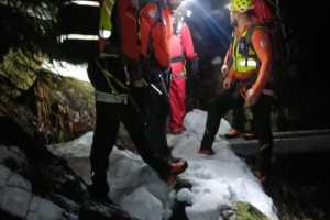 Pátracia akcia na Martinských holiach, 22.2.2024