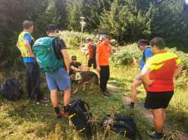 Pátracia akcia 29.8.2024, Liptovské Revúce