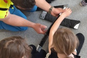 Ukážky činnosti Horskej služby v ZŠ Kláštor pod Znievom (05/2025)