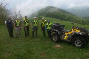 Viacdňová pátracia akcia - Strážovské vrchy