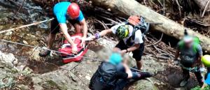 Záchranná akcia na Ferrate HZS