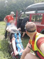 Záchranná akcia pod Katovou skalou