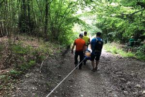 Záchranná akcia pod Katovou skalou