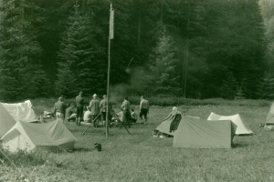 Letný tábor v Žarnovickej doline, 1985