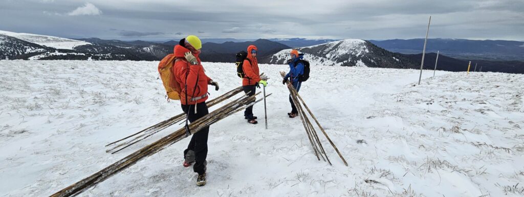 Tyčovanie hrebeňa Velkej Fatry, 25.10.2025