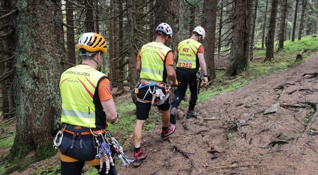 Záchranná akcia na Ferrate HZS